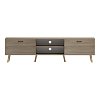Έπιπλο τηλεόρασης Gorna pakoworld sonoma 180x35x48.6εκ 230-000204