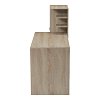Γραφείο εργασίας με βιβλιοθήκη Felanbo pakoworld sonoma 160x60x125εκ 230-000259