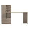 Γραφείο εργασίας με βιβλιοθήκη Felanbo pakoworld sonoma 160x60x125εκ 230-000259