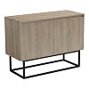 Μπουφές Dabia pakoworld sonoma-πόδι μαύρο μέταλλο 100x40x74εκ 230-000269