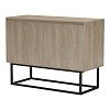 Μπουφές Dabia pakoworld sonoma-πόδι μαύρο μέταλλο 100x40x74εκ 230-000269