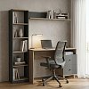 Σύνθεση γραφείου Kontor pakoworld sonoma-ανθρακί 160x50x158,2εκ 230-000212