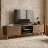 Έπιπλο τηλεόρασης Gorna pakoworld καρυδί 180x35x48.6εκ 230-000206