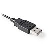 NEDIS MICDU100 Ενσύρματο Μικρόφωνο USB 233-1086