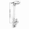 NEDIS TVCM1330BK Βάση Οροφής 26"-42" 233-1214