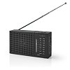 NEDIS RDFM1200BK Μίνι Φορητό Ραδιόφωνο 233-1849
