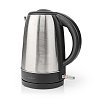 NEDIS KAWK340EAL Βραστήρας Inox Μαύρο 1.7L 233-2196