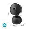 NEDIS WIFICI22CBK Κάμερα Εσωτερικού Χώρου Wi-Fi Smart IP Full HD 1080p Pan tilt 233-2497