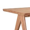 Τραπεζαρία Winslow pakoworld σετ 7τεμ ξύλο rubberwood σε ανοιχτό καρυδί απόχρωση 160x85x75εκ 247-000020