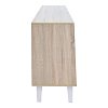 Μπουφές Billie pakoworld sonoma-γκρι 149x40x77εκ 248-000005