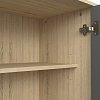 Μπουφές Billie pakoworld sonoma-ανθρακί149x40x77εκ 248-000034