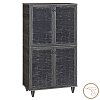 Παπουτσοθήκη-ντουλάπι Ronan pakoworld χρώμα wenge 70.5x35x122εκ 249-000018