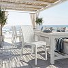Καρέκλα Confident pakoworld PP λευκό 253-000040