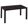 Τραπέζι Explore pakoworld με UV protection PP καφέ 150x90x73.5εκ 253-000029