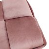 Σκαμπό Jisko pakoworld σάπιο μήλο βελούδο 38x38x40εκ 257-000030