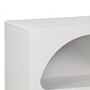 Βιβλιοθήκη-ραφιέρα Emersi pakoworld mdf σε λευκή απόχρωση 70x35x100εκ 260-000039