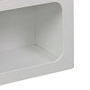 Βιβλιοθήκη-ραφιέρα Emersi pakoworld mdf σε λευκή απόχρωση 70x35x100εκ 260-000039