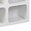 Μπουφές Emersi pakoworld με ράφια mdf σε λευκή απόχρωση 120x35x76εκ 260-000040