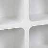 Μπουφές Emersi pakoworld με ράφια mdf σε λευκή απόχρωση 120x35x76εκ 260-000040