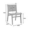 Καρέκλα Julien pakoworld rubberwood φυσικό-έδρα φυσικό σχοινί 61x54x85εκ 263-000007