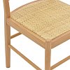 Καρέκλα Alessia pakoworld ξύλο οξιάς-rattan φυσικό 43x44x89εκ 263-000010