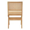 Καρέκλα Winslow pakoworld φυσικό rubberwood 45x56x82εκ 263-000023