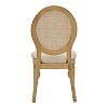 Καρέκλα Canco pakoworld φυσικό rubberwood-φυσικό rattan 50x53x98εκ 263-000032
