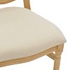 Καρέκλα Canco pakoworld φυσικό rubberwood-φυσικό rattan 50x53x98εκ 263-000032