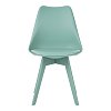 Καρέκλα Gaston I pakoworld PP-PU σε μέντα απόχρωση 48.5x53.5x81.5εκ 271-000039