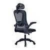 Καρέκλα γραφείου διευθυντή Delilah pakoworld mesh μαύρο 275-000003