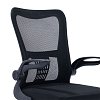 Καρέκλα γραφείου εργασίας Annalise pakoworld mesh μαύρο 275-000009