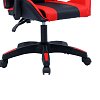 Καρέκλα γραφείου gaming William pakoworld PU μαύρο-κόκκινο 275-000012