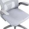 Καρέκλα γραφείου εργασίας Annalise pakoworld mesh γκρι 57x53x100εκ 275-000017