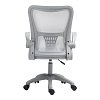 Καρέκλα γραφείου εργασίας Annalise pakoworld mesh γκρι 57x53x100εκ 275-000017