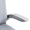 Καρέκλα γραφείου εργασίας Annalise pakoworld mesh γκρι 57x53x100εκ 275-000017