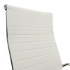 Καρέκλα γραφείου διευθυντή Valter pakoworld λευκό pu 55.5x58x108εκ 277-000002