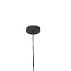 Φωτιστικό οροφής Kelsy Inart E27 μαύρο μέταλλο Φ30x122εκ 287-000012