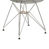 Καρέκλα Adelle pakoworld PP διάφανο γκρι-inox πόδι 46x55x81εκ 292-000015