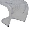Καρέκλα Xyofa pakoworld PC διάφανο 42x45x85εκ 292-000018