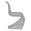 Καρέκλα Xyofa pakoworld PC διάφανο 42x45x85εκ 292-000018