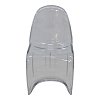 Καρέκλα Xyofa pakoworld PC διάφανο 42x45x85εκ 292-000018