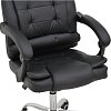 Καρέκλα γραφείου διευθυντή Toronsi pakoworld μαύρο pu 60x68x128εκ 292-000056