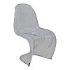 Καρέκλα Xyofa pakoworld PC διάφανο 42x45x85εκ 292-000018