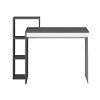 Γραφείο 110ΝSΟ Γραφίτη-Λευκό 110x40x90cm TO-TABLE110NGR