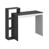Γραφείο 110ΝSΟ Γραφίτη-Λευκό 110x40x90cm TO-TABLE110NGR