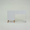 Γραφείο Timmy Λευκό-Γραφίτη-Γκρι 120x53.7x77cm TO-TIMMY1D1S120