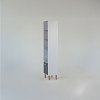 Βιβλιοθήκη Timmy Λευκό-Γραφίτη-Γκρι 46.8x36x199cm TO-TIMMY1D1S