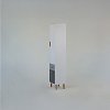 Ραφιέρα Timmy 2D1S Λευκό-Γραφίτη-Γκρι 46.8x36x199cm TO-TIMMY2D1S