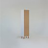 Ραφιέρα Timmy 2D1S Λευκό-Γραφίτη-Γκρι 46.8x36x199cm TO-TIMMY2D1S