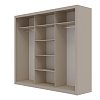 Ντουλάπα Grandio Cashmere 250x60x215cm GR-GRAND-4